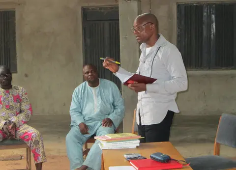 Apostle John teaching